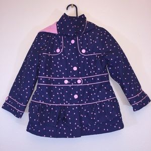 London fog warm raincoat size 4T